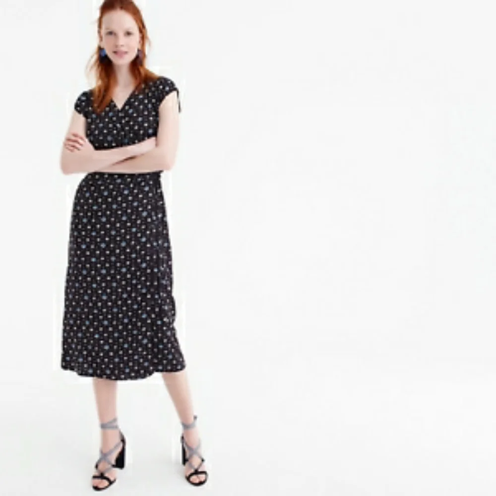 J. Crew Mercantile Fabrizia Wrap Dress